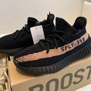Yeezy Adidas Boost 350 V2 in Core Black/Copper